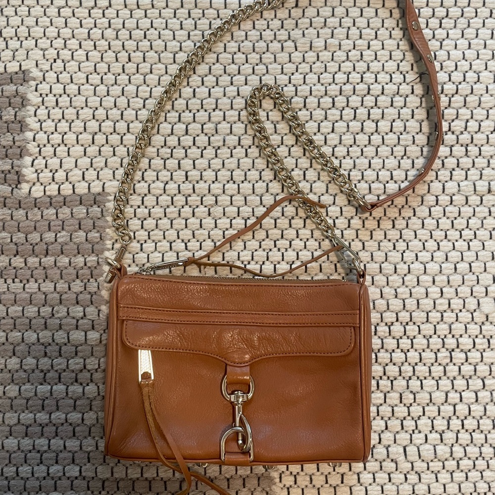 Rebecca Minkoff Brown Leather Crossbody Bag